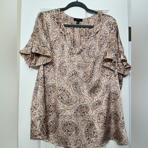 Paisley Print Women's Top